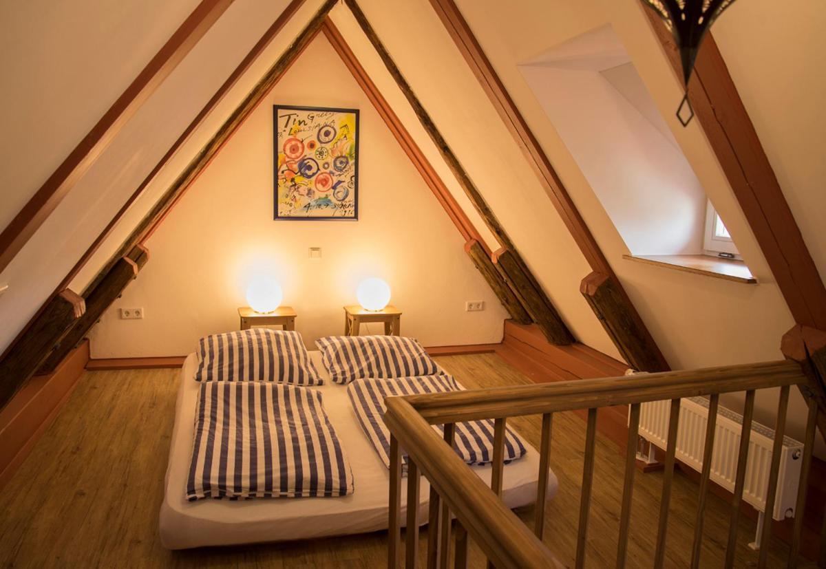 RefuKium Altstadtscheune Weißenburg in Bayern Exterior foto
